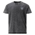 Denim T-shirt with SaverTooth logo